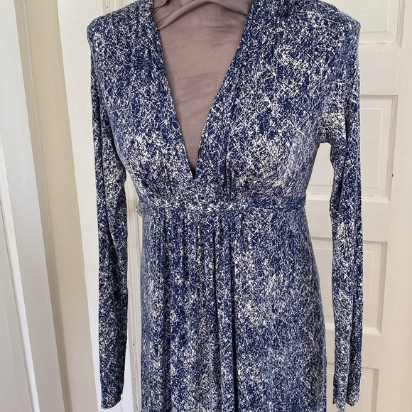 Rachel Pally Maternity Blue‎ Printed Maxi Dress Small - Picture 2 of 7